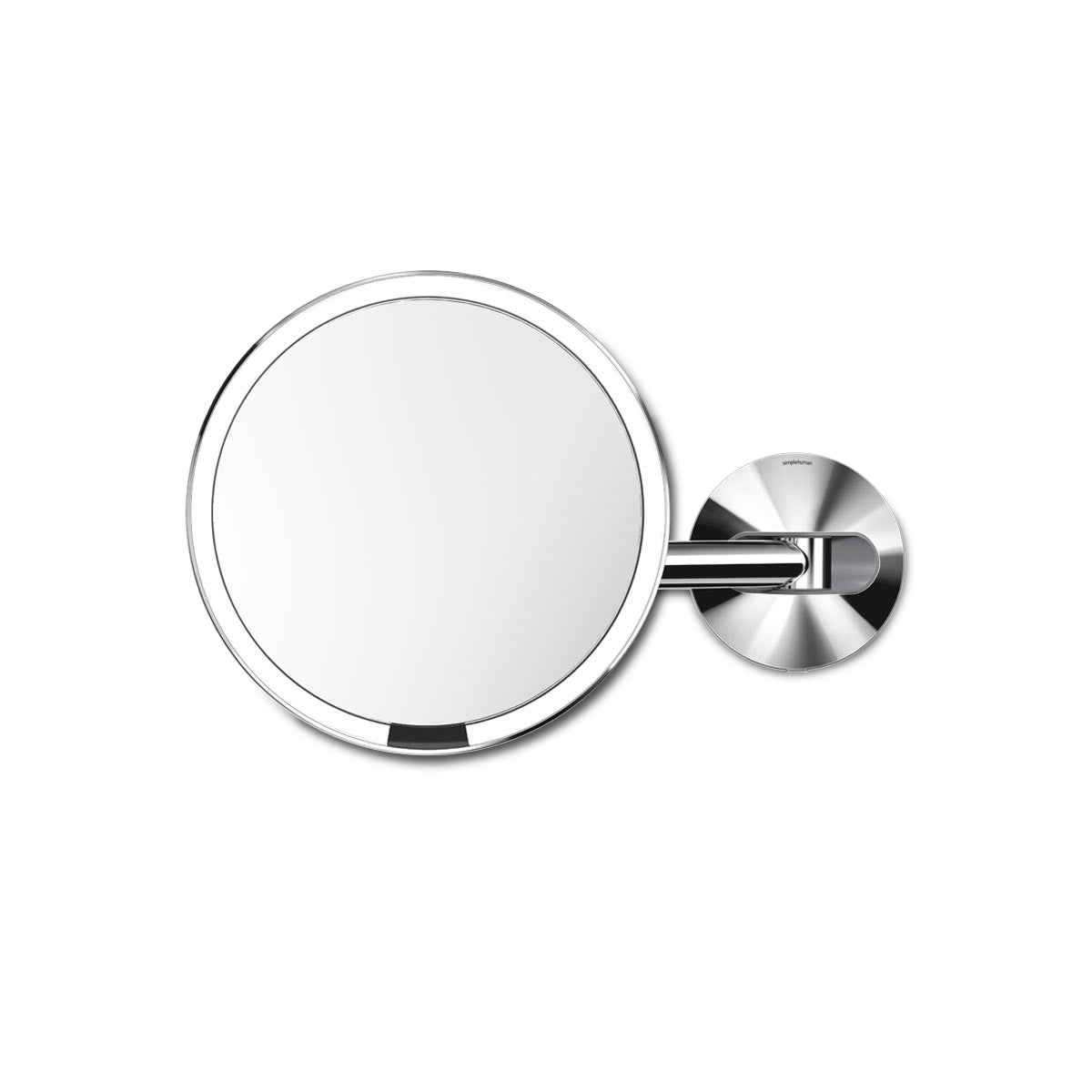 simplehuman-specchio-sensor-hard-wired-da-parete-luce-tru-lux-automatica-braccio image 3