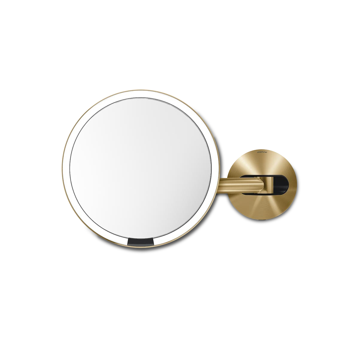 simplehuman-specchio-sensor-hard-wired-da-parete-luce-tru-lux-automatica-braccio image 7