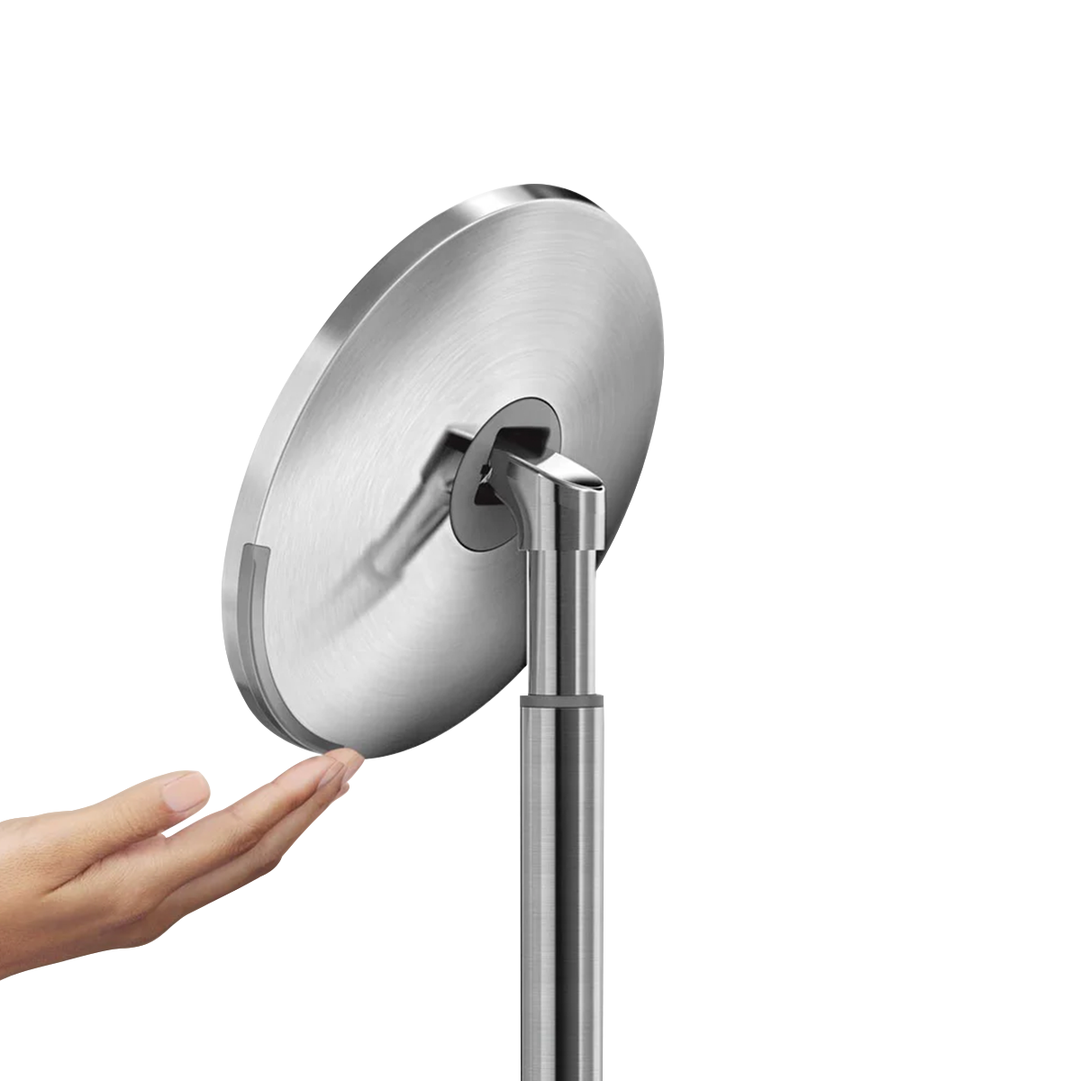 simplehuman-sensor-mirror-round-specchio-cosmetico-sensorizzato-tondo-con-luci-t image 4
