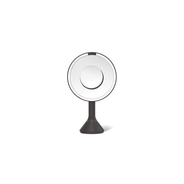 simplehuman-sensor-mirror-round-8-pollici-con-lente-dettaglio-10x-specchio-trucc image 3