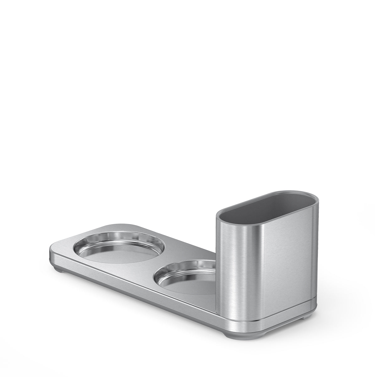simplehuman-sensor-pump-14-oz-dual-caddy-supporto-doppio-per-dispenser-a-sensore image 1